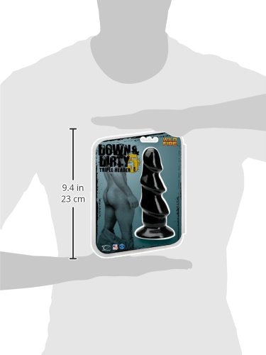 Topco Wildfire Down And Dirty 5.5 Inch Triple Header, Black