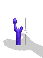 California Exotic Novelties Silicone Bunny Kiss, Purple, 0.28 Pound