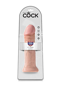 King Cock 11In Cock Flesh