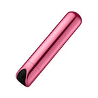 Luv Inc Shiny Bullet Vibrator Super Strong Clitoral Nipple Stimulator Adult Toys For Female With 10-Modes, Usb Rechargeable Waterproof Dildo, Sex Toys For Women Anal And Vaginal Big-O Massager (Pink)