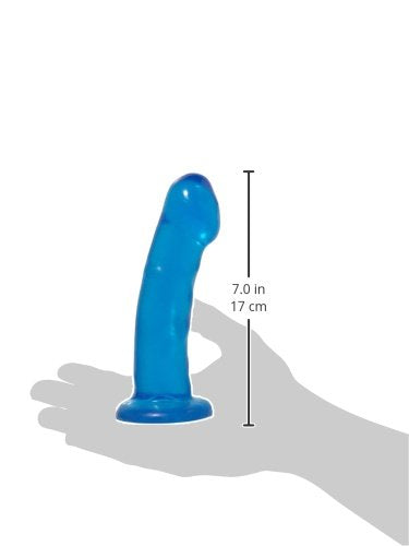 Basix Rubber Works 6.5-Inch Dong, Blue
