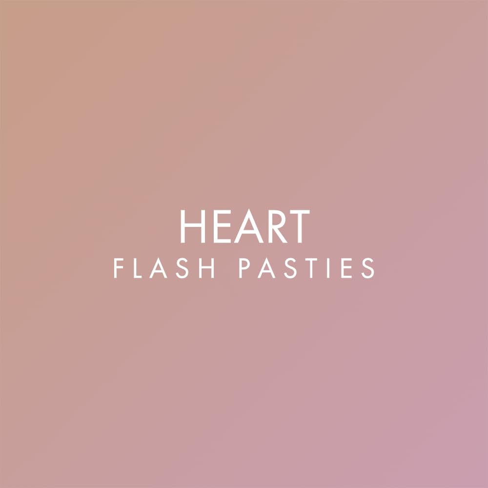 SB Bijoux giltter black Heart  Pastie