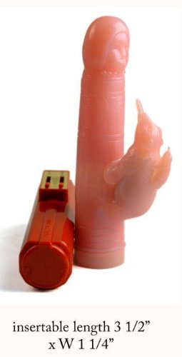 Vibratex Beaver Corded Dildo, 9.6 Ounce