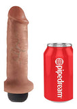 King Cock 6 In Squirting Cock Tan