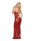 Bodystocking Gown Oxblood Q/S