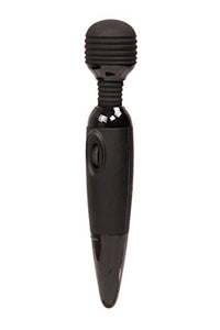 Pretty Love Power Wand-Black Silicone Vibrator