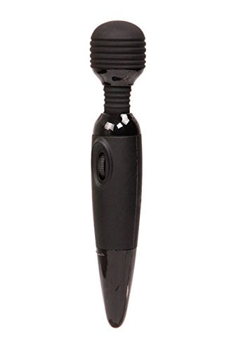 Pretty Love Power Wand-Black Silicone Vibrator