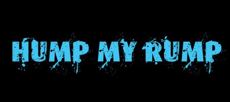 Magic Silk ''Hump My Rump'' Graphic Boy Short, Black, Small/Medium