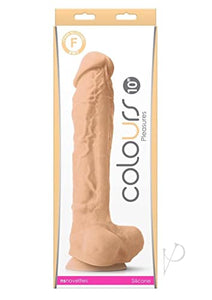 Colours Pleasures 10In Dildo White