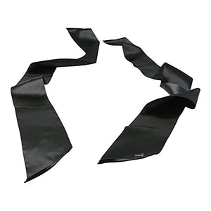 Silky Sash Restraints: Black