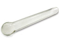Heart 2 Heart Dildo Borosilicate Glass Sleek Wand, Clear