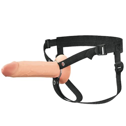 Fantasy X-Tensions Elite 8In Silicone Hollow Strap-On Dual Density - Light