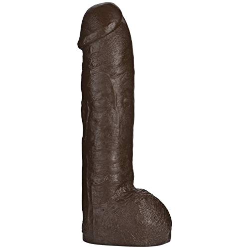Doc Johnson VacULock  Hung  Made of R5 PVC  12 Inch Dildo with Massive 85 Inches of Girth  FMachine and Harness Compatib
