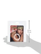 Pipedream Silicone Beaded Love Ring  Clear