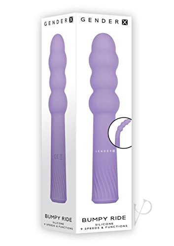 Gender X Bumpy Ride Rechargeable Purple