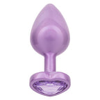 Jewel Large Amethyst Heart Plug