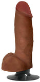 Jock Bareskin 7In Vibrating Latte Dildo W/ Balls