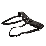 Calexotics Her Royal Harness The Empress - Premium Adjustable Bdsm Probe Strap O Plus Size Harness - Sex Toys For Couples And Women - Black