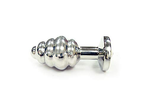 Stainless Threaded Small Butt Plugclear