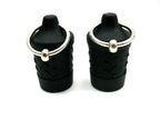 M2M Nipple Sucker Silicone With Ring, Black 1.4 Ounce