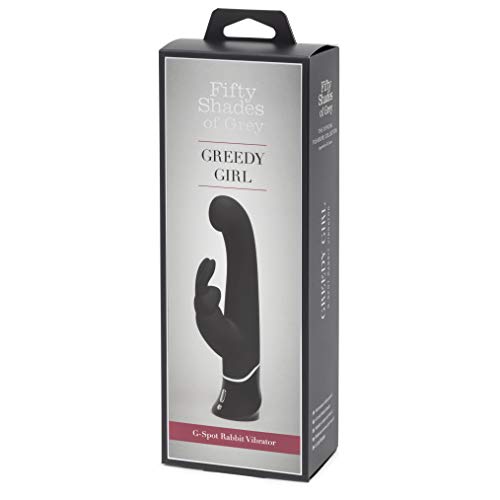 Fifty Shades Of Grey Greedy Girl G-Spot Rabbit Vibrator - Rechargeable & Waterproof