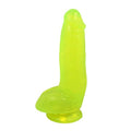 Topco Tlc Carmens Fun Cock, 6.5 Inch Jel-Lee, Yellow