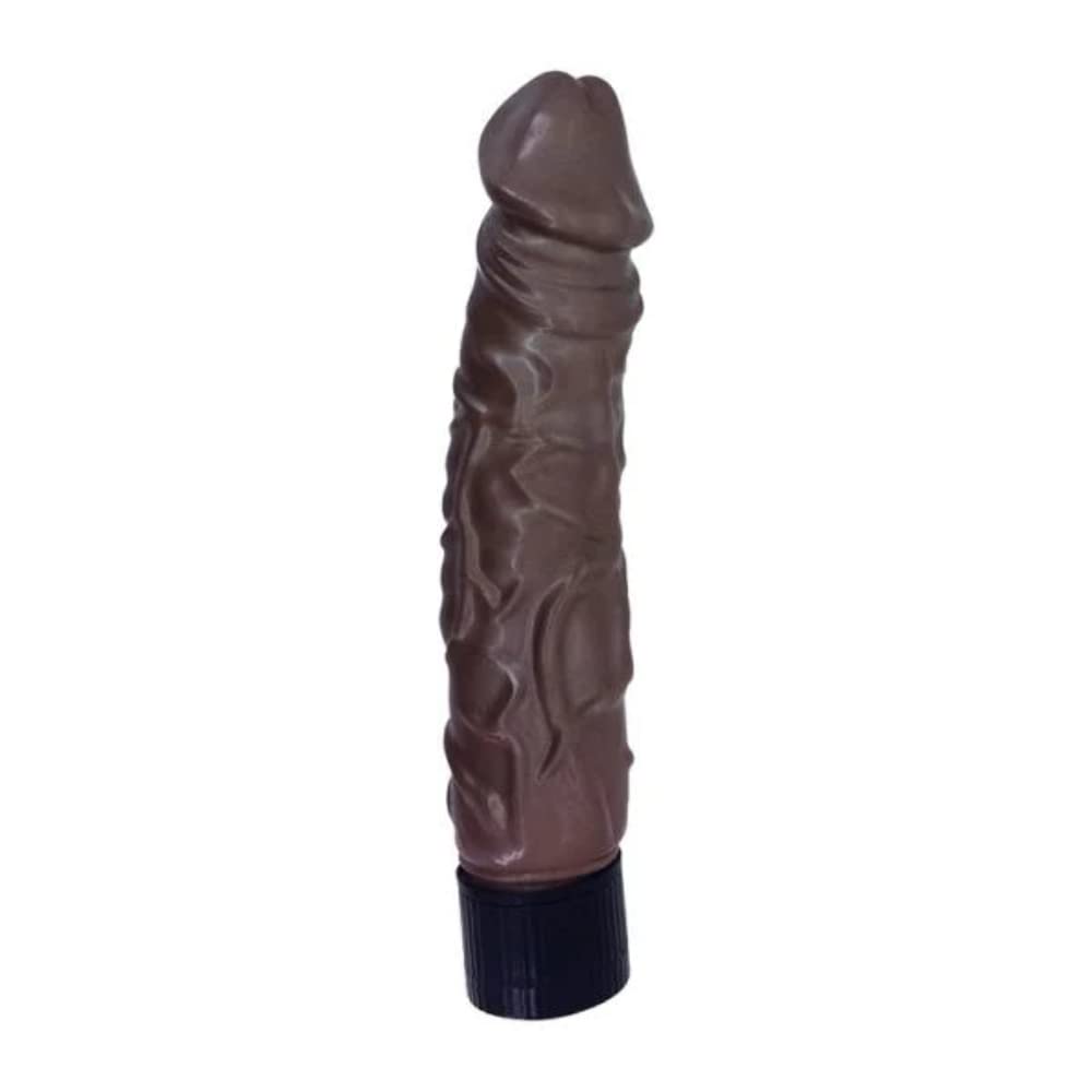 Golden Triangle Pearl Shine Waterproof 9 Vibrator  Brown