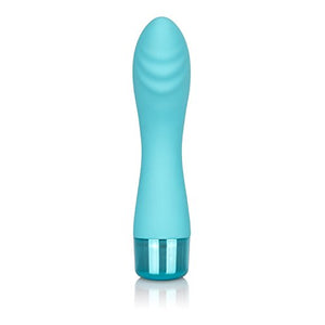 Calexotics Eden Ripple     10 Function Waterproof Silicone Vibrator     Adult Sex Toys For Couples - G Spot Massager     Blue