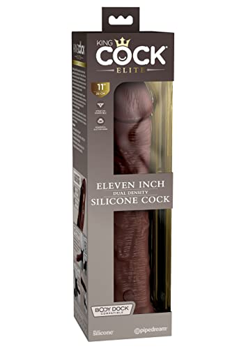 King Cock Elite Sili Dual Density 11In B