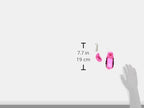 California Exotics Orgasmic Teardrop Vibrator, Pink