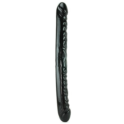 Veined Double Header Dong 18In. (Black)