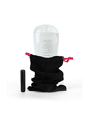 Topco Cyberskin Release Tight Ass Stroker, Clear Vibrating