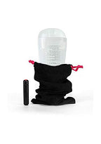 Topco Cyberskin Release Tight Ass Stroker, Clear Vibrating