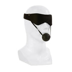 California Exotics Lover'S Headgear Eye Mask & Ball Gag, Black