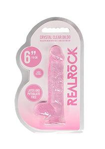 Realrock Realistic Dildo With Balls 6&quot; P