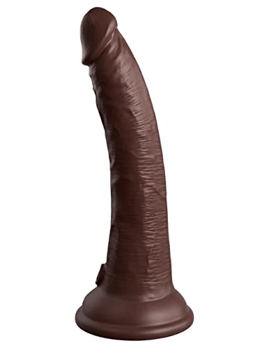 King Cock Elite Vib Sil D.Den W/Rc 7In B