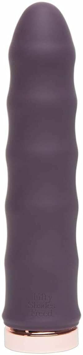 Fifty Shades Of Grey Freed Deep Inside Purple Classic Wave Vibrator - Usb Rechargeable