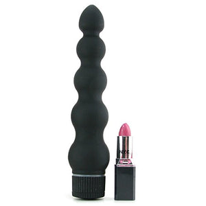 Black Magic 7In Ribbed Vibrator