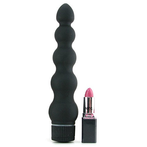 Black Magic 7In Ribbed Vibrator