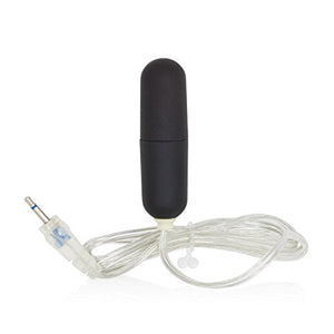 Calexotics Sterling Collection - Wired Bullet Egg Vibrator - Remote Control Sex Toys For Couples - Adult Vibe Massager - Black - 2.2 Inch