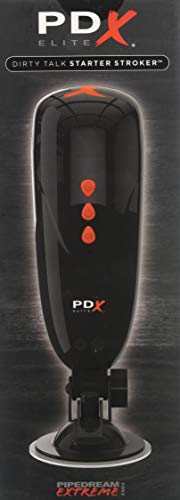 Pipedream Pdx Elite Dirty Talk Starter StrokerBlack