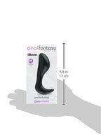 Pipedream Product Anal Fantasy Perfect Silicone Plug, 3.5 Inch, Black