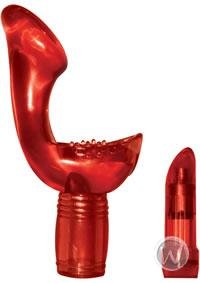 Femme Fatale Collection The Mini G-Spot Vibrator, Red