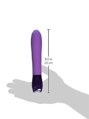 Jopen Jopen Key Ceres Original Silicone Vibrator Waterproof 5.25 Inch, Lavender