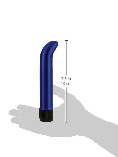 California Exotics Satin G Massager Sapphire Blue 8