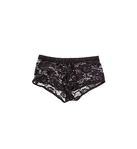 Mp Stretch Lace Mini Short Black Sml