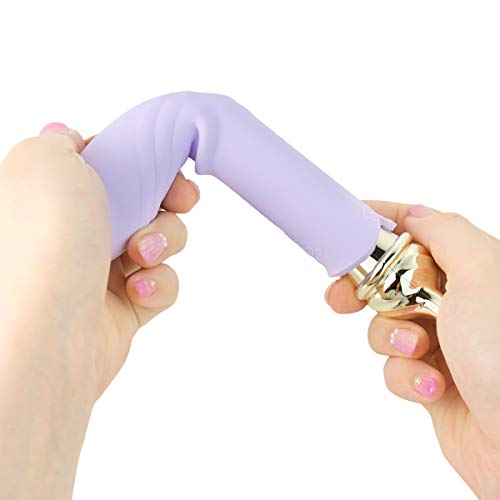 Zalo Courage Pre-Heating G-Spot Massager Push Button Control And Wireless Sex Toy With 8 Vibration Modes | Usb Rechargeable Battery | 1-Year Warranty | Fantasy Violet