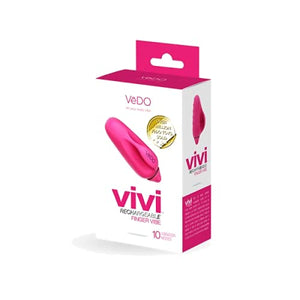 Vedo Vivi Rechargeable Finger Vibe Foxy Pink