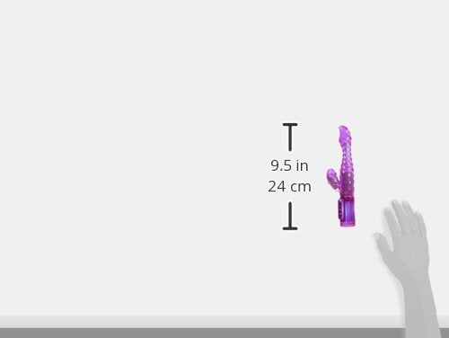 Golden Triangle Sugar Spoon 5.5 Inch Waterproof Vibrator, Purple