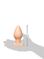 Topco Sales Down Dirty 4.5'' Butt Plug, White